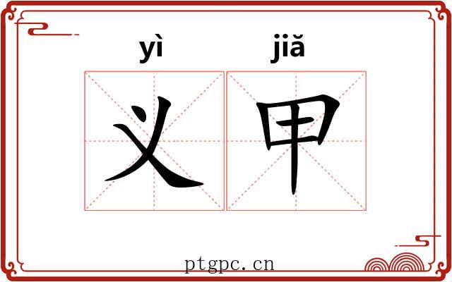 义甲 义甲