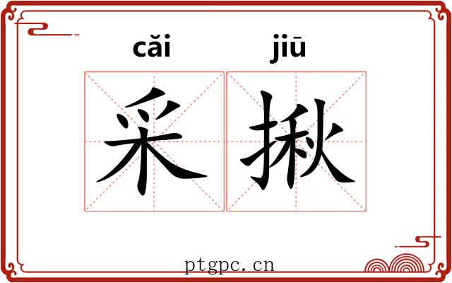 采揪
