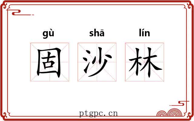 固沙林 固沙林