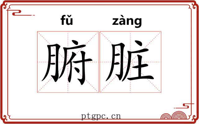 腑脏