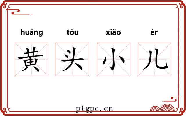 黄头小儿