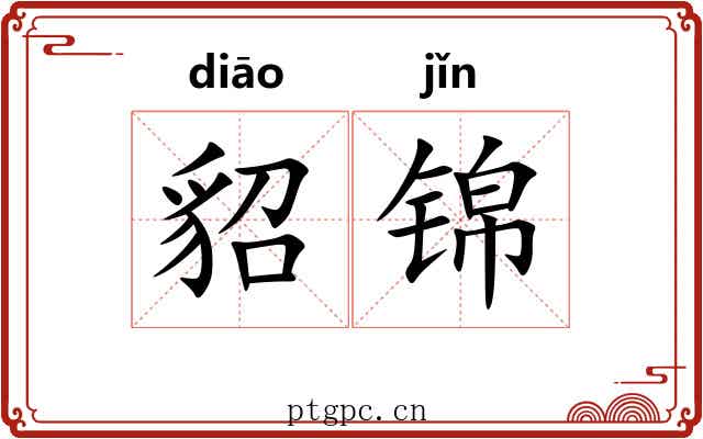 貂锦