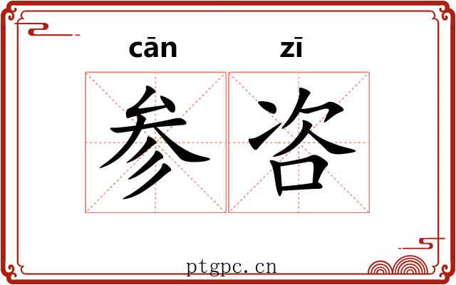 参咨