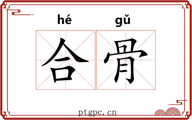 合骨