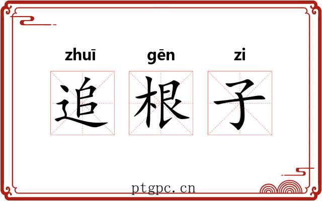 追根子