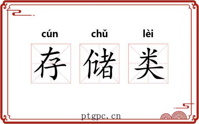 存储类