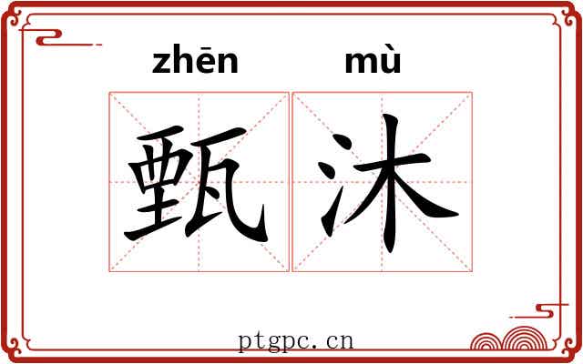 甄沐