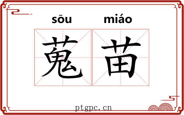 蒐苗