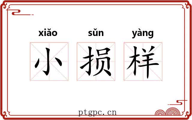 小损样