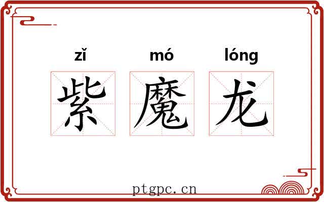 紫魔龙 紫魔龙