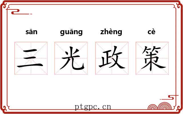 三光政策