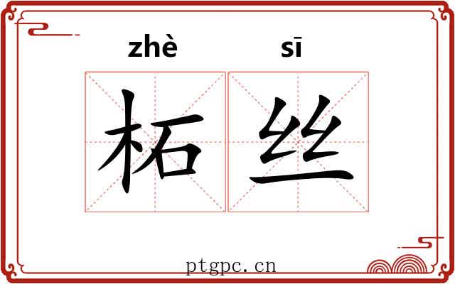 柘丝