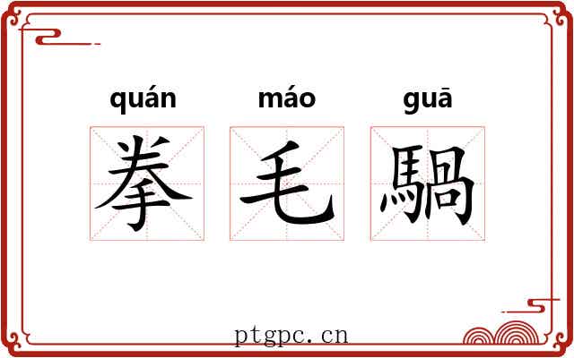 拳毛騧