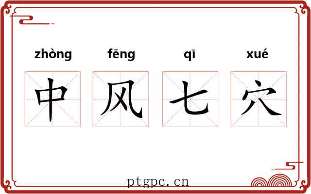 中风七穴