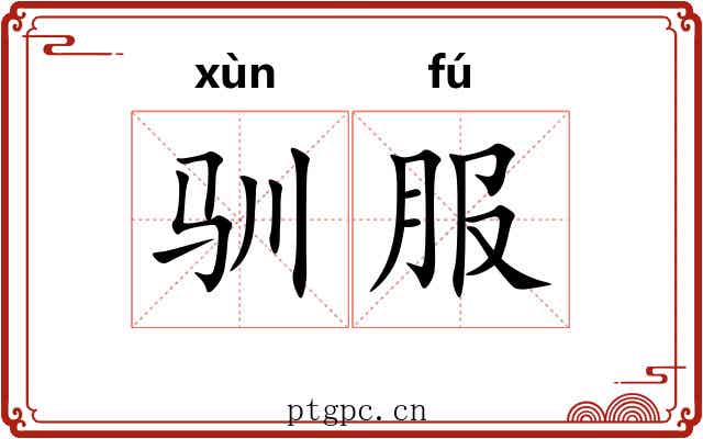 驯服