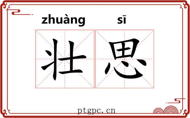 壮思