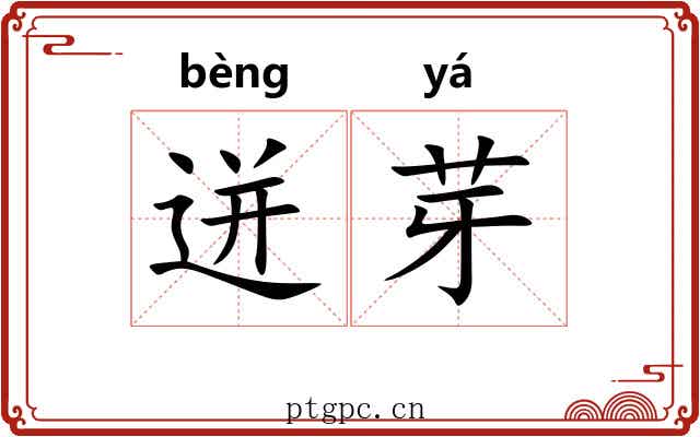 迸芽