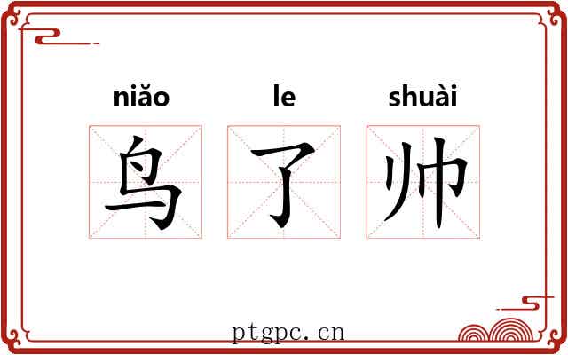 鸟了帅
