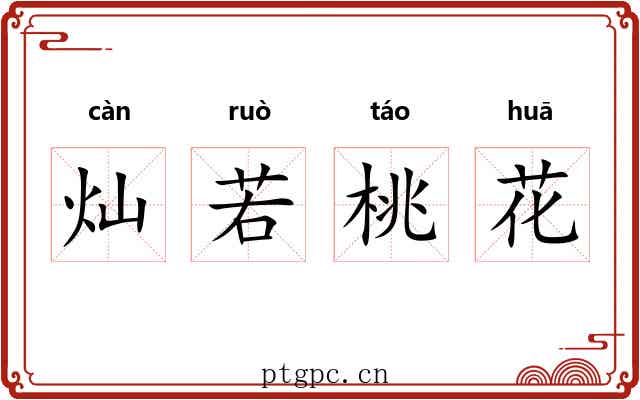灿若桃花 灿若桃花