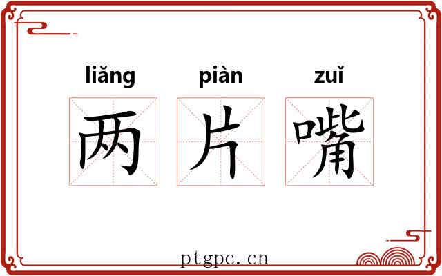 两片嘴