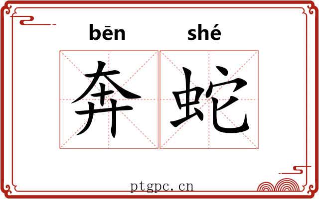 奔蛇 奔蛇
