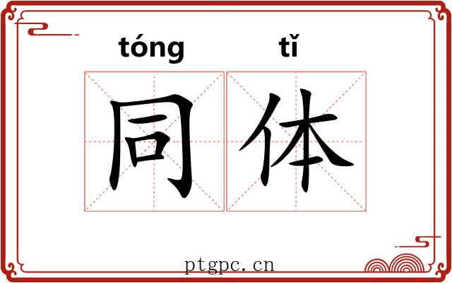 同体