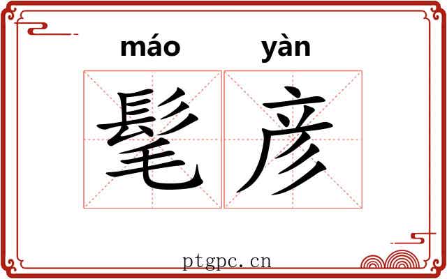 髦彦