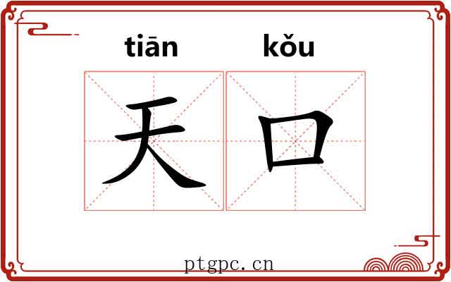 天口 天口