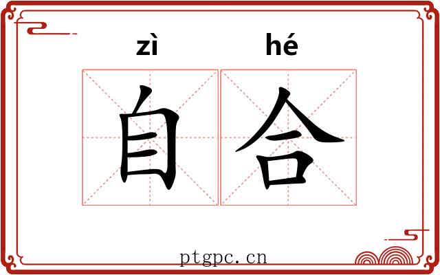 自合