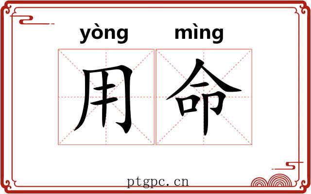 用命