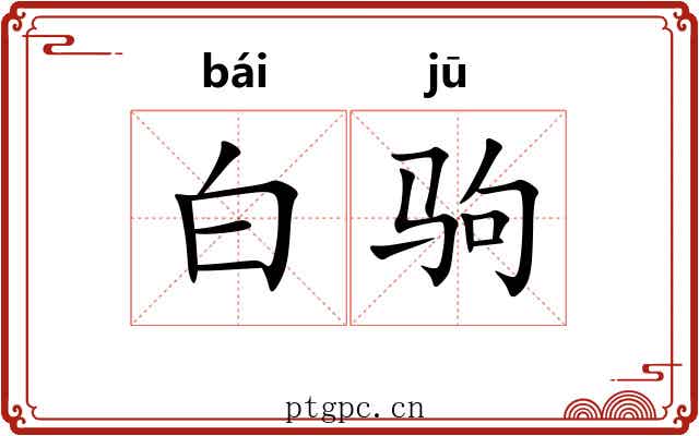 白驹