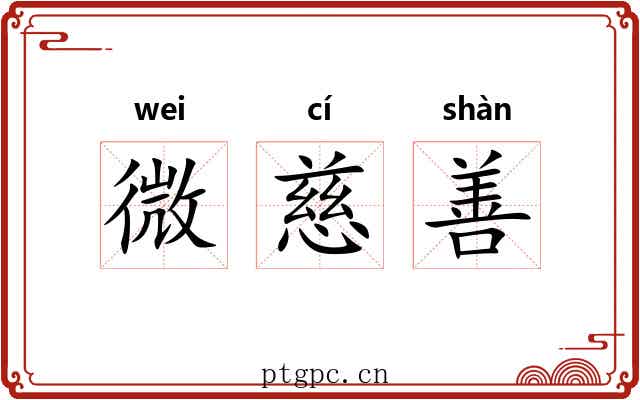 微慈善