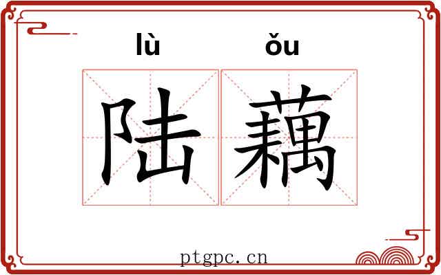 陆藕