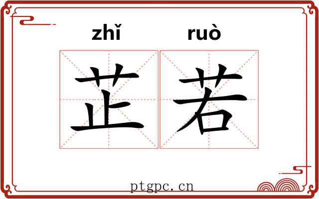 芷若