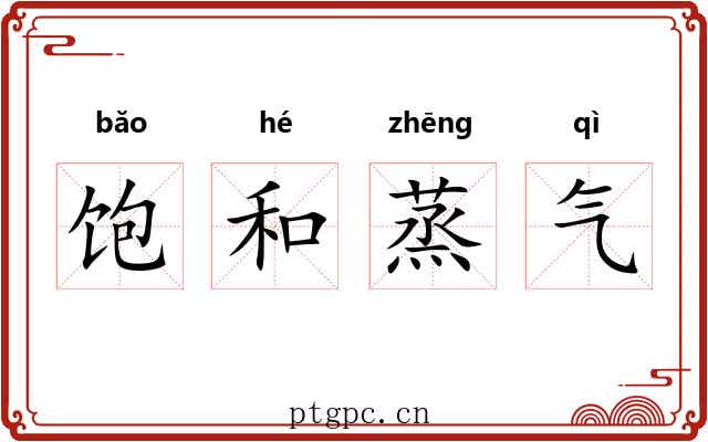 饱和蒸气