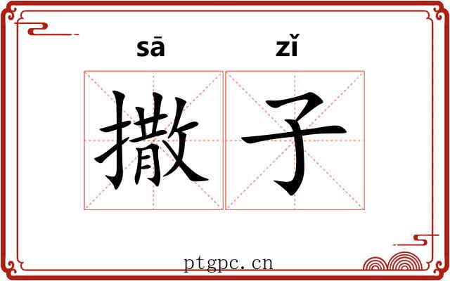 撒子