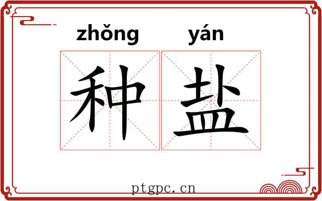 种盐 种盐