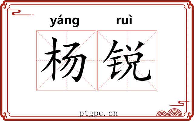 杨锐