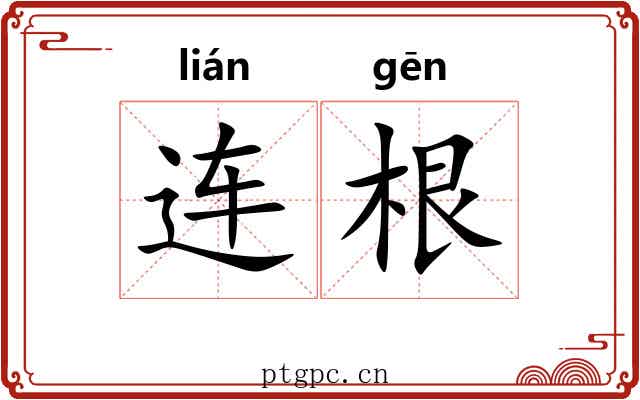连根