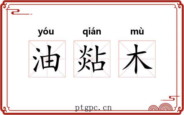 油煔木