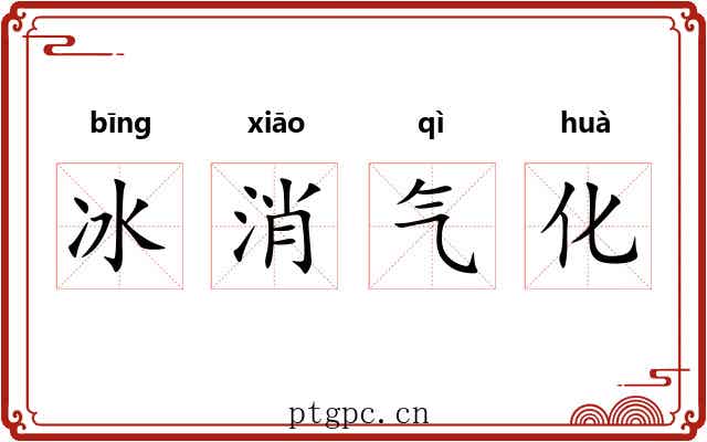 冰消气化 冰消气化