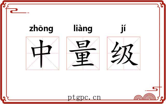 中量级