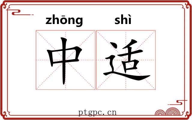 中适