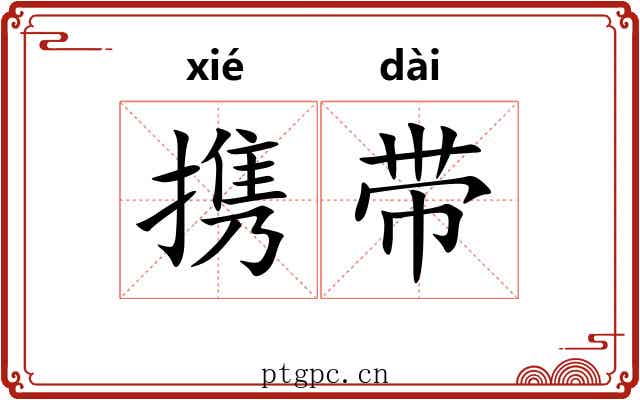 携带
