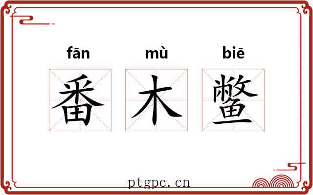 番木鳖