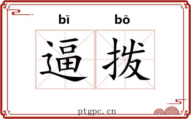 逼拨