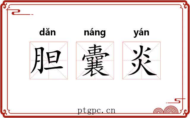 胆囊炎 胆囊炎