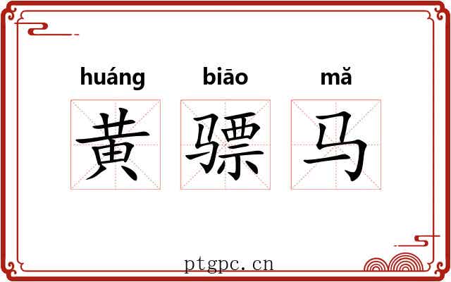 黄骠马