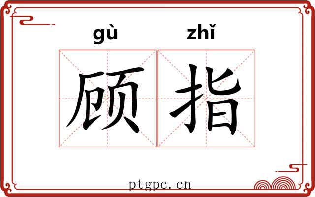 顾指