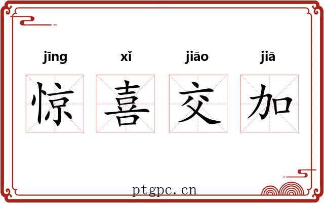 惊喜交加 惊喜交加